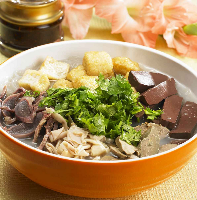 巧味居鸭血粉丝汤