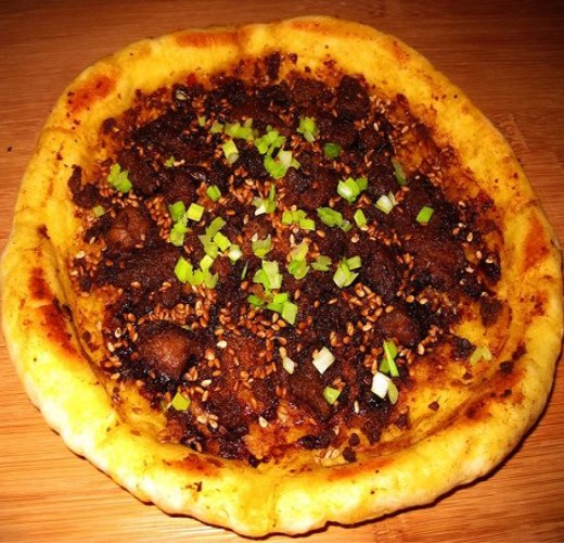 苗香掉渣饼
