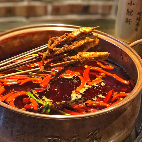 百味记小郡肝砂罐串串