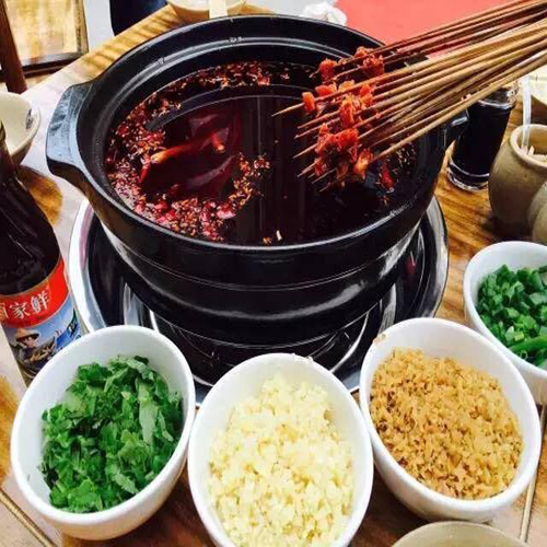 百味记小郡肝砂罐串串