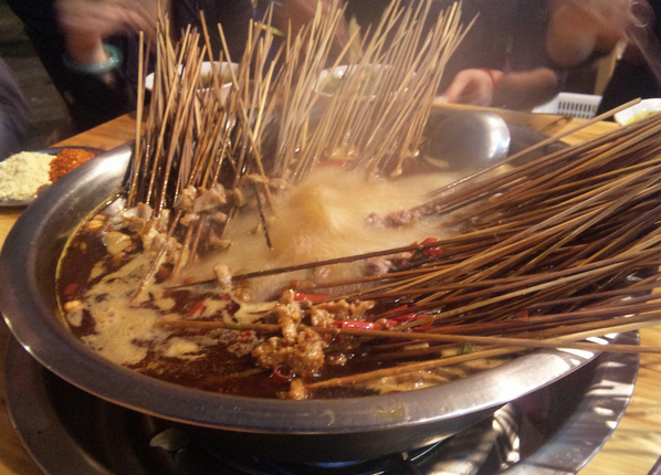 红旗串串