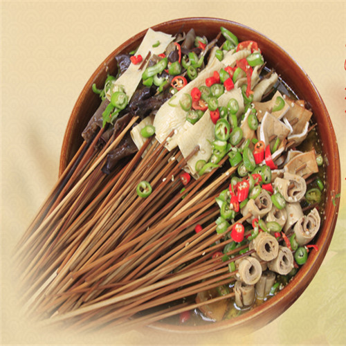 红旗串串