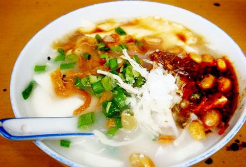 谷良筋饼豆腐脑