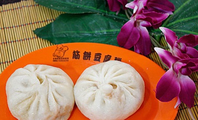 谷良筋饼豆腐脑
