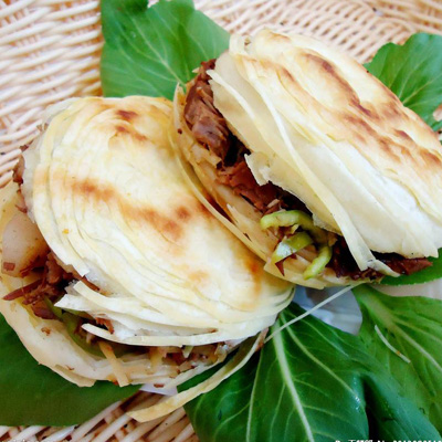 溢层楼肉夹馍