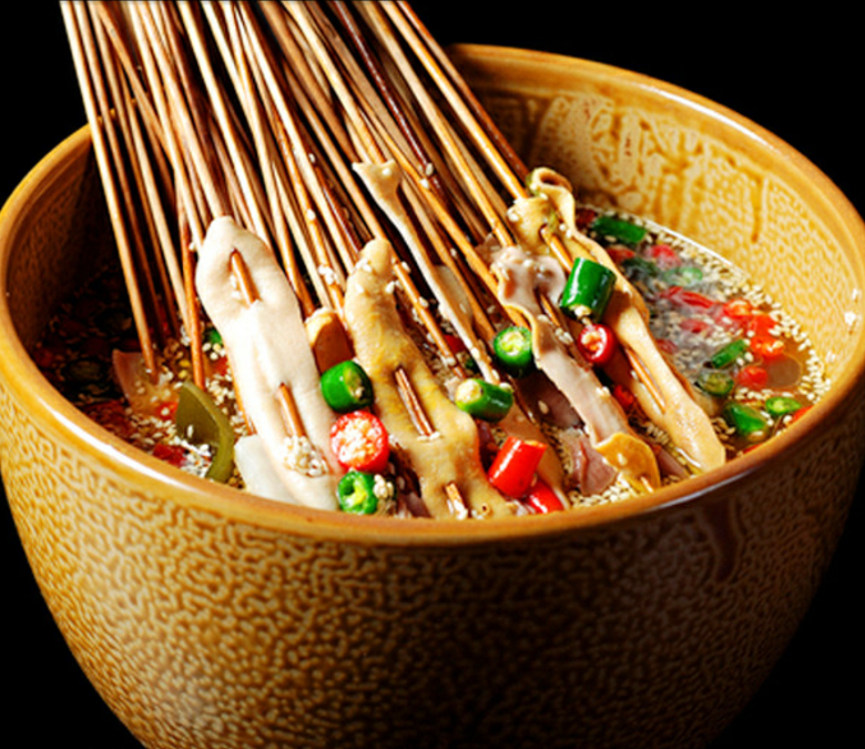 串签麻辣烫