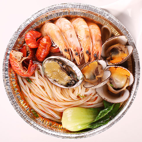 鲨鱼杰克小海鲜焖面
