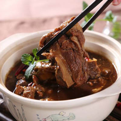 来一锅羊蝎子