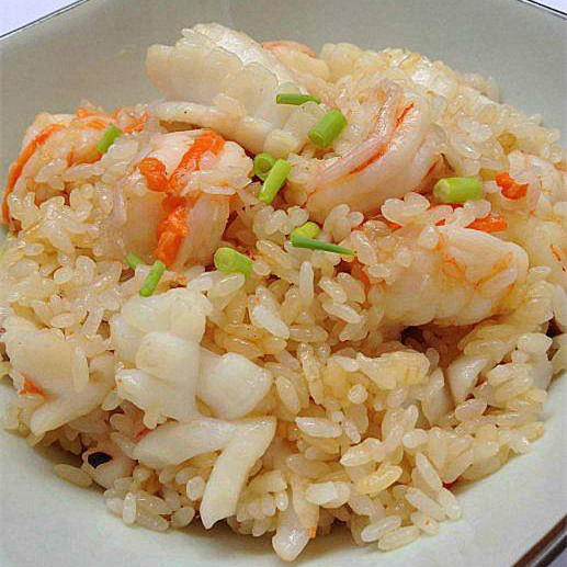 韩橙海鲜炒饭