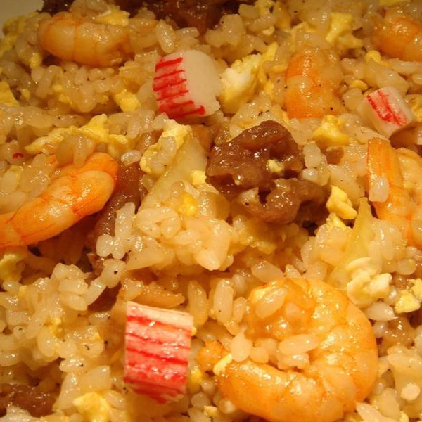 韩橙海鲜炒饭