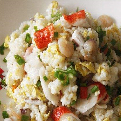 韩橙海鲜炒饭