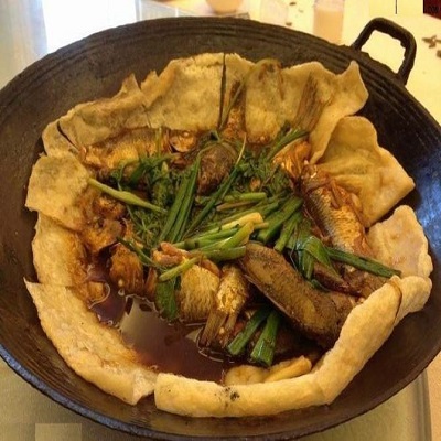 小鱼锅贴