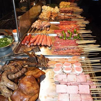 火筒三石板烤肉